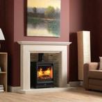 Charlton & Jenrick Woodtec 5 kW breed, Ophalen of Verzenden, Nieuw, Hout, Vrijstaand