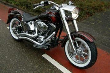 FATBAR, FATBOY 1-1/4 INCH CHROME; 37 INCH WIDE  Uiteinden en beschikbaar voor biedingen