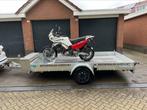 Motortrailer / motoraanhanger huren 1,2,3 motors B rijbewijs