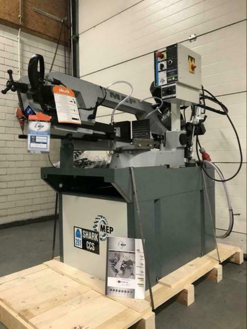 Mep Shark 281 CCS bandzaagmachine, lintzaagmachine, Doe-het-zelf en Verbouw, Gereedschap | Zaagmachines, Nieuw, Lintzaag, 1200 watt of meer