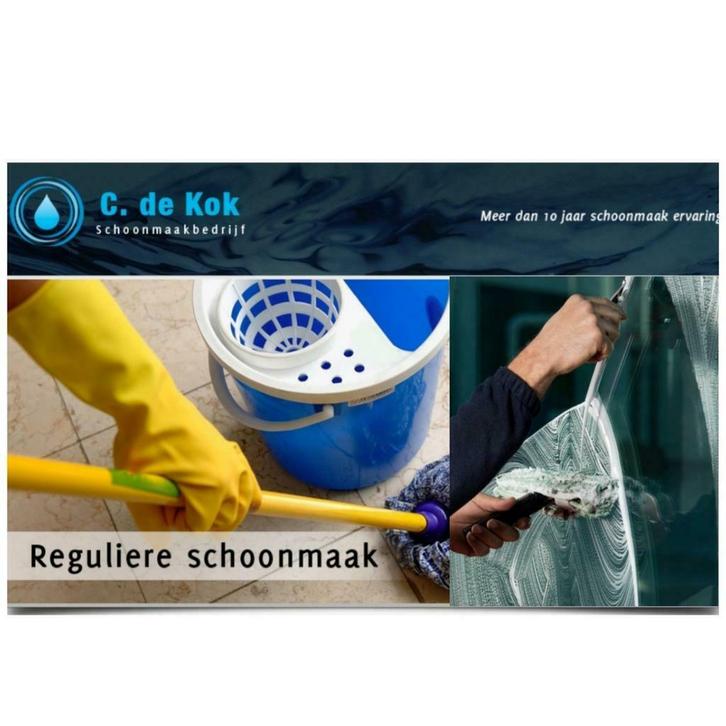 Schoonmaakbedrijf C de Kok. breda., Diensten en Vakmensen, Schoonmakers en Glazenwassers
