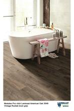 PVC Click Laminaat American Oak Rustiek Bruin 4,2mm dik, Ophalen of Verzenden, Nieuw
