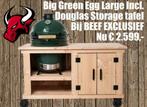 Big Green Egg Large met Douglas Buitenkeuken voor € 2.599,=