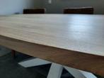 Maatwerk moderne eiken 40mm tafel eethoek ovaal ellips, Eikenhout, Nieuw, Ovaal, Ophalen of Verzenden