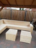Lounge hoekbank steigerhout, Ophalen of Verzenden, Nieuw, Steigerhout