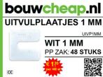 UITVULPLAATJES DE GOEDKOOPSTE VAN NEDERLAND BOUWCHEAP, Ophalen of Verzenden, Nieuw, Schroeven