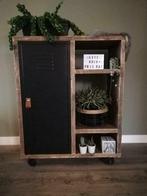 Industrieel kastje met locker, Met deur(en), Overige materialen, 100 tot 150 cm, Nieuw