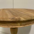 Bijzettafel - massief teak - rond / vierkant - vanaf € 55,-, TTM Wonen, TTM Wonen, Rond, Nieuw