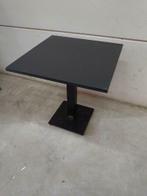 horeca tafel thuiswerk plek zwart 73x73 cm zwart onderstel