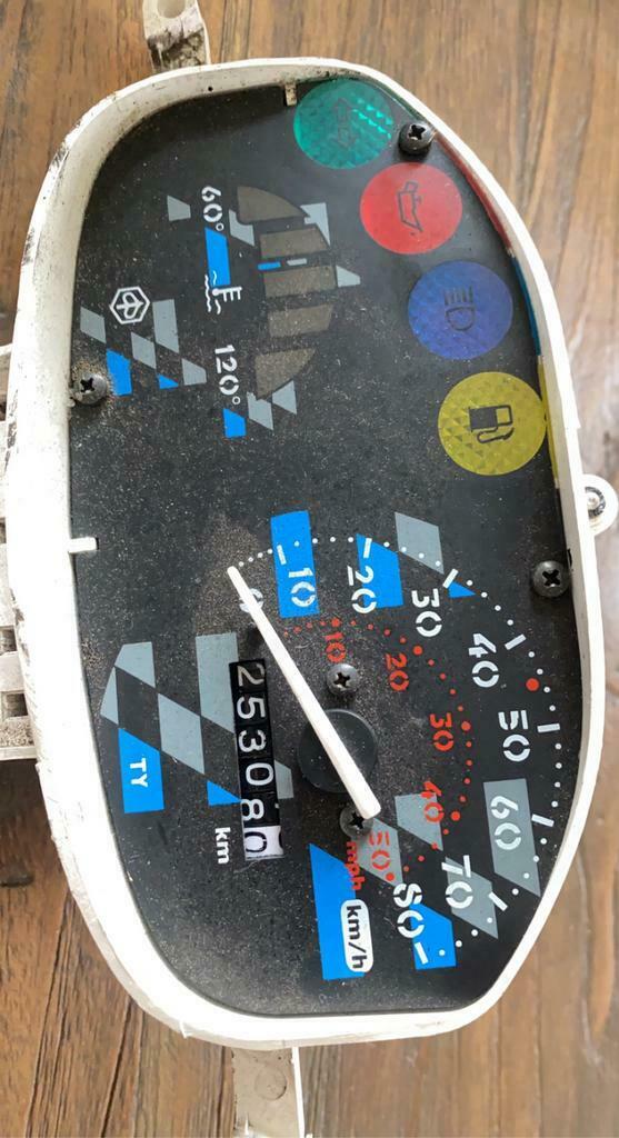 ≥ Originele zip sp H2O teller — Scooters | Piaggio — Marktplaats