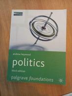 Politics Andrew heywood 3rd edition, Ophalen of Verzenden, Zo goed als nieuw