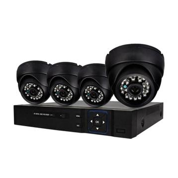 Beveiliging camera Set 4 stuks + Gratis500GB Geheugen 1080P beschikbaar voor biedingen