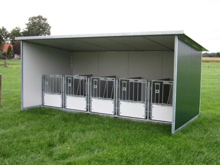 Kalverhok - kalverboxen - groepsstal  kalveren eenlingboxen, Zakelijke goederen, Agrarisch | Werktuigen, Veehouderij, Stalinrichting