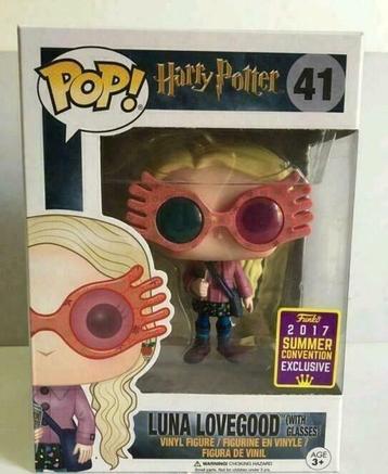 Funko Pop: 41 Luna Lovegood with glasses, 2017 SC exclusive beschikbaar voor biedingen