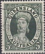 Australië -1- 1960 - 100 Jaar Postzegels Queensland