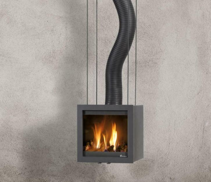 Bora Flex Dik Geurts Design Houthaard, Huis en Inrichting, Kachels, Zo goed als nieuw, Vrijstaand, Hout, Ophalen of Verzenden