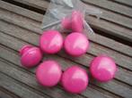 Nieuwe Roze kunststof kleine kastknoppen 25stuks voor €10