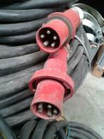 0043. Verlengsnoer / kabel rubber en neopreen / div. lengtes, Ophalen, Gebruikt, Kabel of Snoer