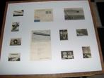 Luchtschip Graf Zeppelin - foto's, menu + envelop in lijst