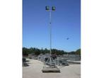 Lichtmast / terreinverlichting / bouwmast / bouwverlichting, Ophalen, Gebruikt, Met statief, Lamp met armatuur