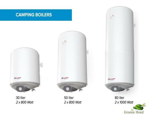 Elektrische boiler voor op de camping of boot, Doe-het-zelf en Verbouw, Geisers en Boilers, Nieuw, Boiler, 20 tot 100 liter, Terugslagbeveiliging (TTB)