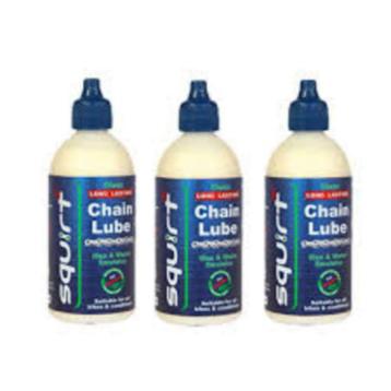 3 stuks Squirt Lube, fles a 120 ml p/s aanbieding, wax smeer beschikbaar voor biedingen