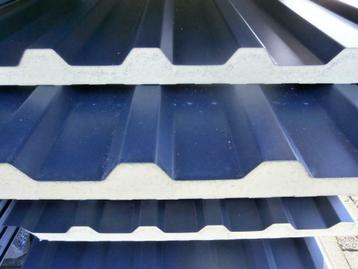 Sandwichpanelen / Damwand / Dakpanplaten / Schroeven beschikbaar voor biedingen