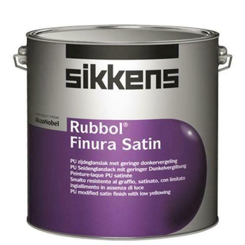 Sikkens Finura Satin 2,5 liter Ral 9010, Doe-het-zelf en Verbouw, Verf, Beits en Lak, Nieuw, Lak, Minder dan 5 liter, Overige kleuren