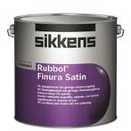 Sikkens Finura Satin 2,5 liter Ral 9010, Doe-het-zelf en Verbouw, Overige kleuren, Nieuw, Ophalen of Verzenden, Lak