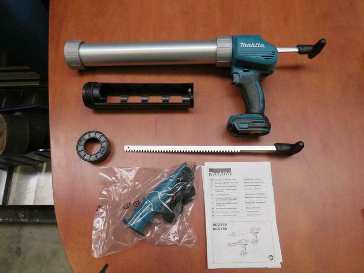 MAKITA DCG180ZX LIJM- EN KITSPUIT 18V LOSSE BODY nieuw, Doe-het-zelf en Verbouw, Gereedschap | Handgereedschap, Nieuw, Ophalen of Verzenden