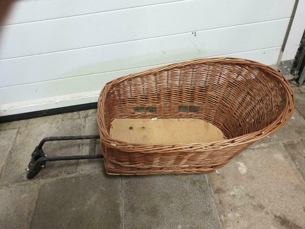 ≥ Hondenmand voor achterop de fiets — Fietsaccessoires | Fietsmanden —  Marktplaats