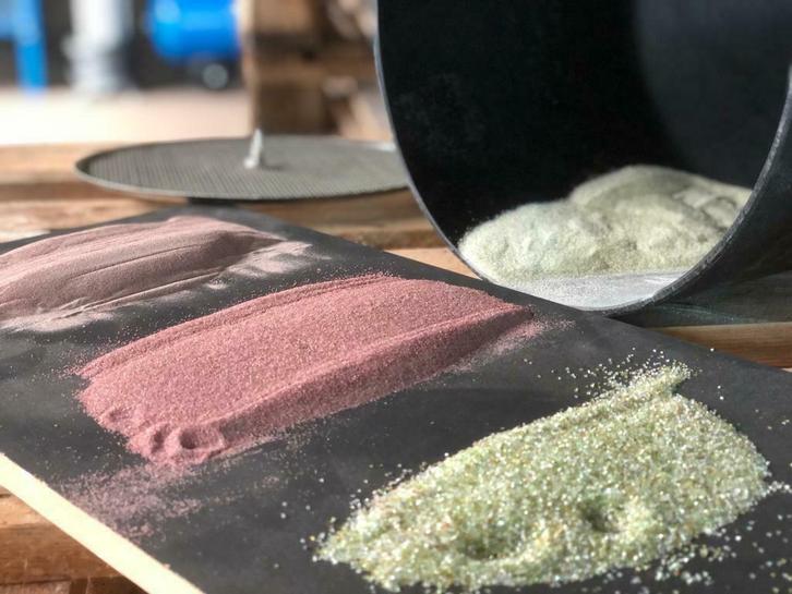 Straalmiddel Vitroblast / Reglass / Testra, Diensten en Vakmensen, Gevelrenovatie en Voegers, Gevelreiniging, Gevelrenovatie