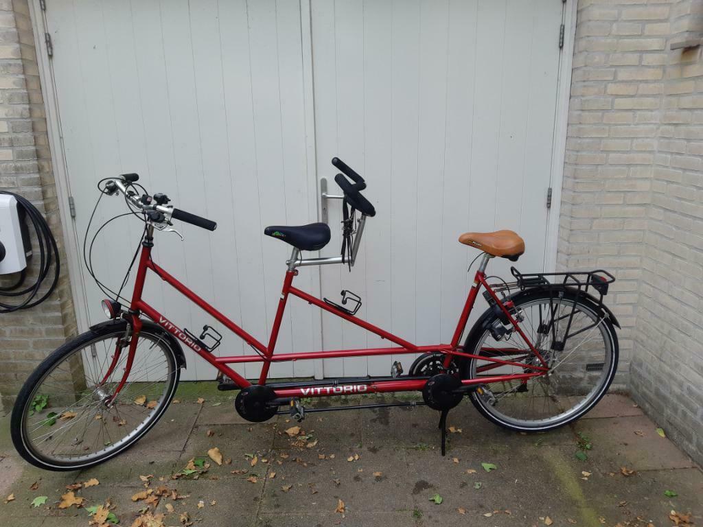 ≥ Vittorio tandem met dakdrager — Fietsen | Tandems — Marktplaats