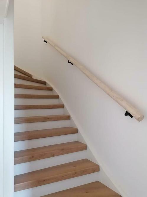 Boomstam trapleuning drijfhout driftwood, Doe-het-zelf en Verbouw, Ladders en Trappen, Nieuw, Ophalen of Verzenden