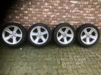 winterbanden bmw op bmw velgen 225/50r17, Auto-onderdelen, Banden en Velgen, Ophalen of Verzenden, Winterbanden, Velg(en)