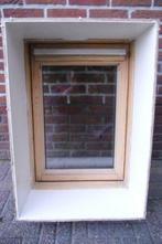 Dakraam Velux 55 x 78 cm (GGL 9 / 102/ C02) met gootstuk!!, Dakraam, Minder dan 80 cm, Dubbelglas, Gebruikt