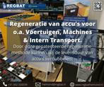 REGBAT haalt het optimale uit uw accu's & tractiebatterijen, Zakelijke goederen, Machines en Bouw | Heftrucks en Intern transport