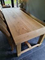 Rustiek Frans eiken boerentafel op maat!, Ophalen of Verzenden, Nieuw, Eikenhout, Eiken