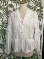 Anne Fontaine wit kanten blouse/ jasje mt 44 F