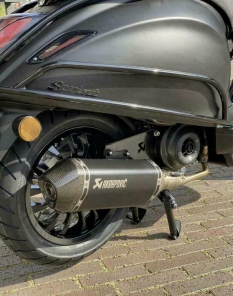 ≥ NIEUW Akrapovic origineel iget Vespa Sprint Zip 50cc 80cc —  Brommeronderdelen | Scooters — Marktplaats