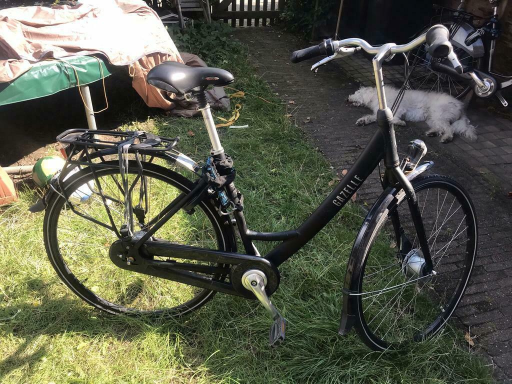 ≥ Zwarte gazelle fiets 3 versnellingen — Fietsen | Dames | Damesfietsen —  Marktplaats