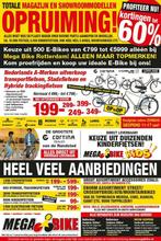 Mega Bike ook voor fietsplannen en bedrijven 10.000 fietsen, Ophalen, Nieuw, Overige merken