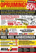 Mega Bike ook voor fietsplannen en bedrijven 10.000 fietsen, Fietsen en Brommers, Fietsen | Dames | Damesfietsen, Nieuw, Overige merken