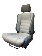 ASS Autostoel 603 - licht grijs/donker grijs leder