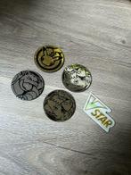 Verschillende Pokemon munten. Pikachu, Venasaur, Blastoise