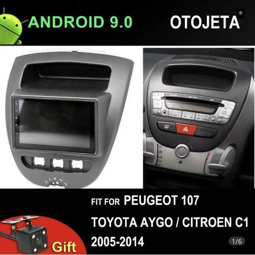 Peugeot Android CarPlay107/207/3008  Citroen C1 Toyota Aygo, Auto diversen, Autonavigatie, Nieuw, Ophalen of Verzenden