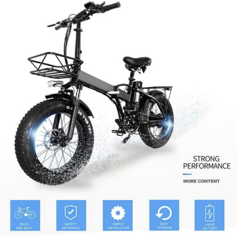 ≥ Elektrische Fatbike | 750W | 45 Km/u | 60-80 Km — Fietsen | Jongens —  Marktplaats