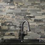Zelfklevende natuur steenstrips wandpaneel keuken tegels, Nieuw, Minder dan 5 m², Overige materialen, Wandtegels