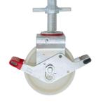 Rolsteigerwiel wit nylon diameter 200 mm TIP, zware wiel., Ophalen of Verzenden, Nieuw, Overige typen, Minder dan 2 meter