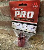 NIEUWE Razor Pro Triple StuntStep Clamp (Rood), Fietsen en Brommers, Steps, Nieuw, Overige typen, Ophalen of Verzenden